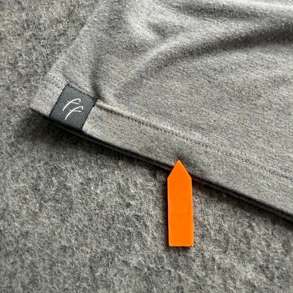 Free Fly 1/4 Zip Pullover Men 3XL Gray Performance Bamboo Long Sleeve - Picture 9 of 16